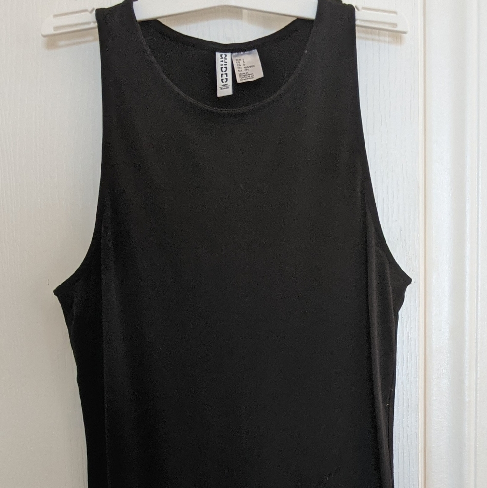 Black t-shirt dress